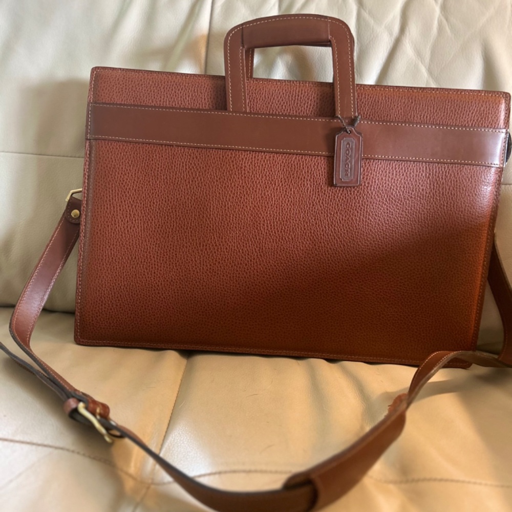 Vintage Coach Briefcase (Never Usef) - Picture 2 of 5